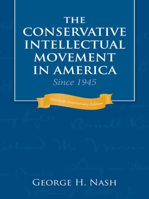cover image of Conservative Intellectual Movement in America Since 1945